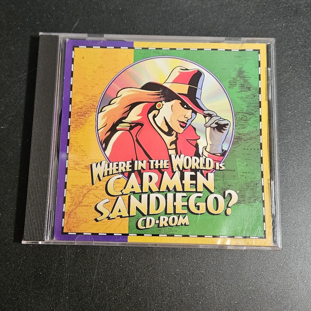 Where in the World is Carmen Sandiego? CD-ROM for PC